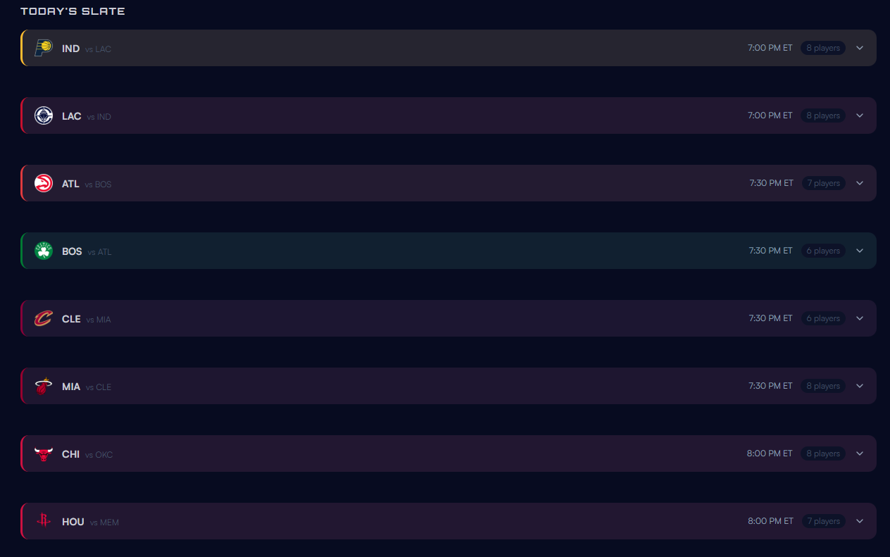 1XP dashboard with team bubbles collapsed